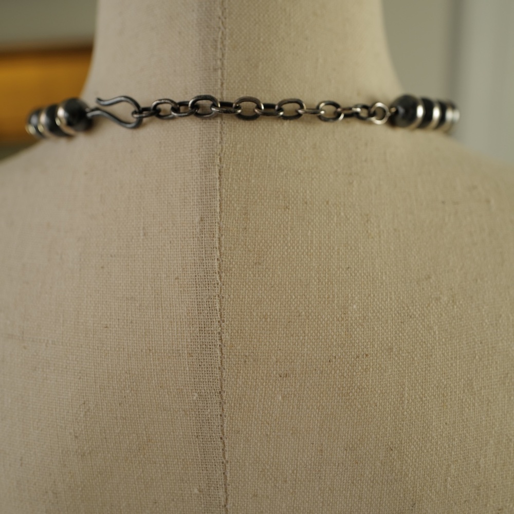 Authentic Sterling Silver Native American Navajo … - image 5